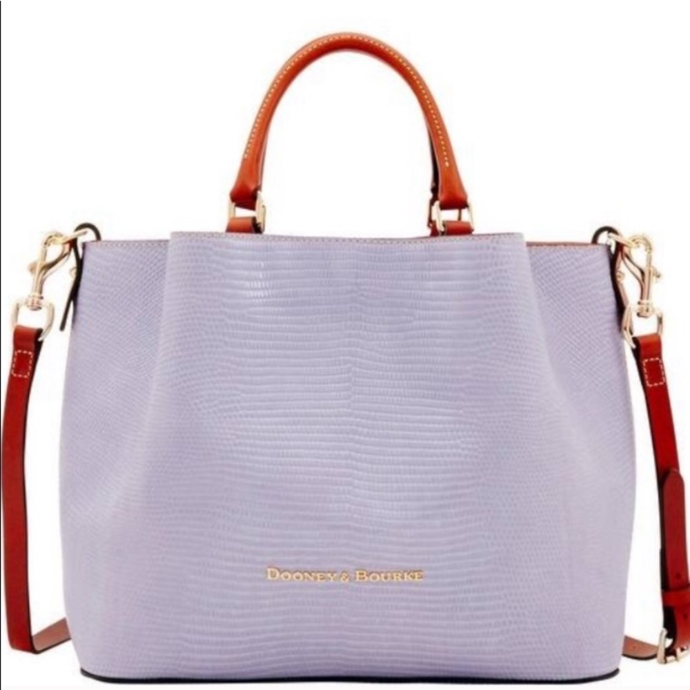 Dooney & Bourke Embossed Lizard Large Barlow